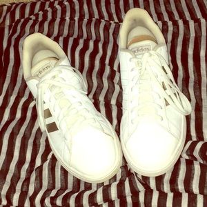 White adidas